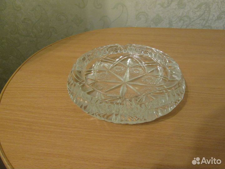 Пепельница хрустальная СССР