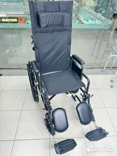 Коляска инвалидная с откидной спинкой 514A