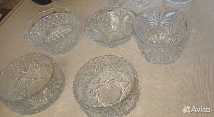 Хрустальная посуда СССР