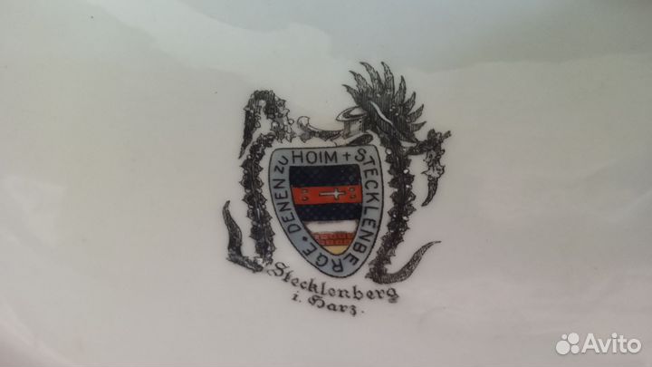 Фарфоровая пепельница Германии