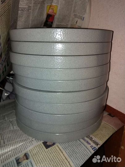 Диски (блины) по 5,5кг(26 и 31) стальные