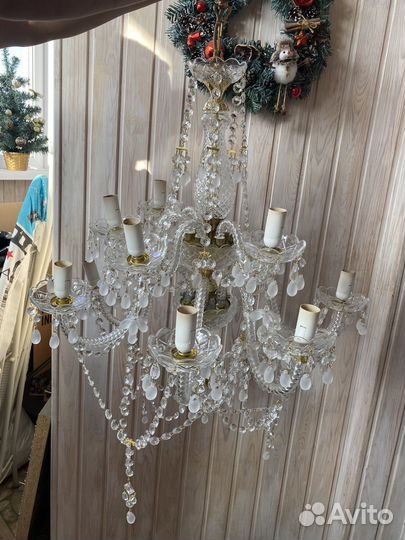 Люстра хрустальная