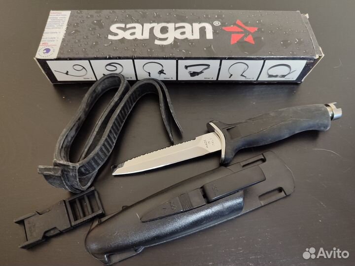 Нож Sargan Сейм зеркальный