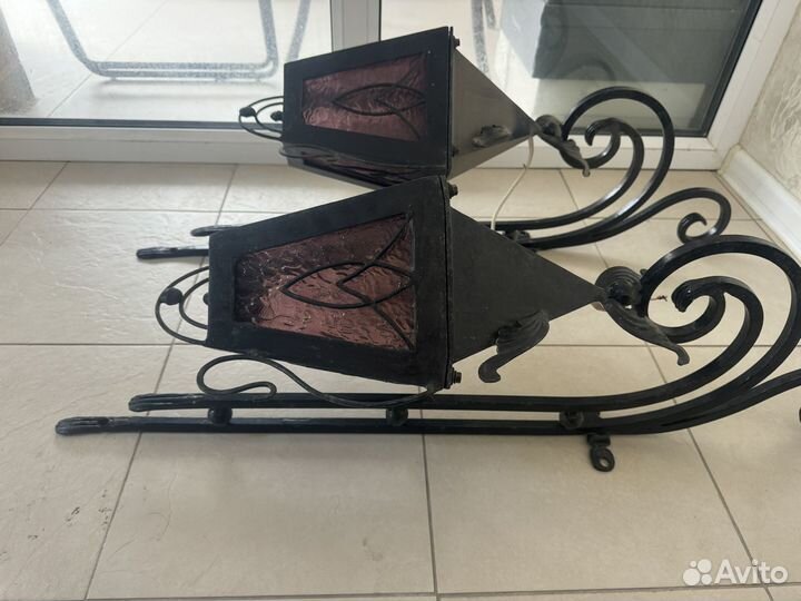 Фонарь уличный настенный