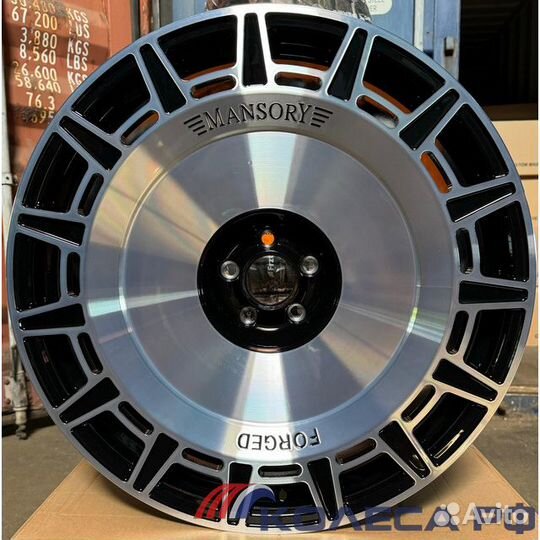 Кованые диски R19 на Mercedes mansory
