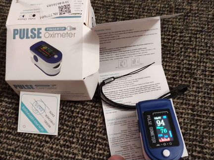 Пульсоксиметр +pi + батарейки
