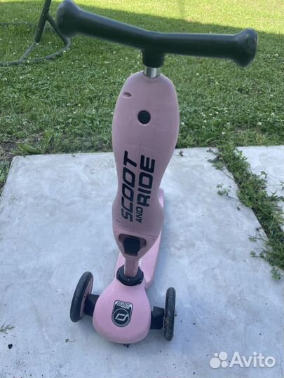 Самокат беговел scoot and ride