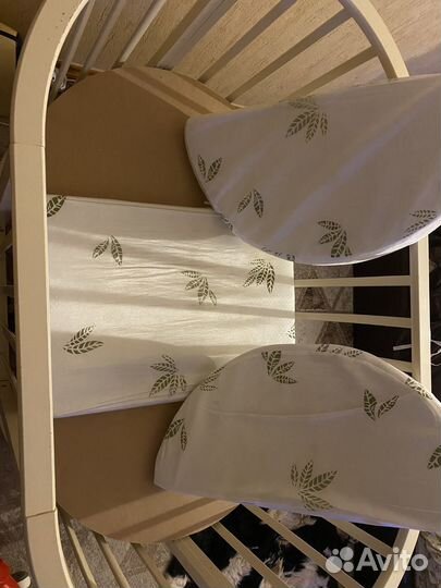 Кровать круглая /овальная для детей до трёх лет