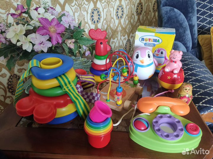 Музыкальные, развивающие игрушки