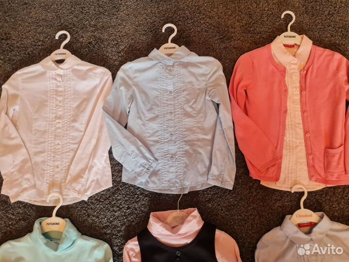 Пакет вещей(одежды) школьная форма 122-128