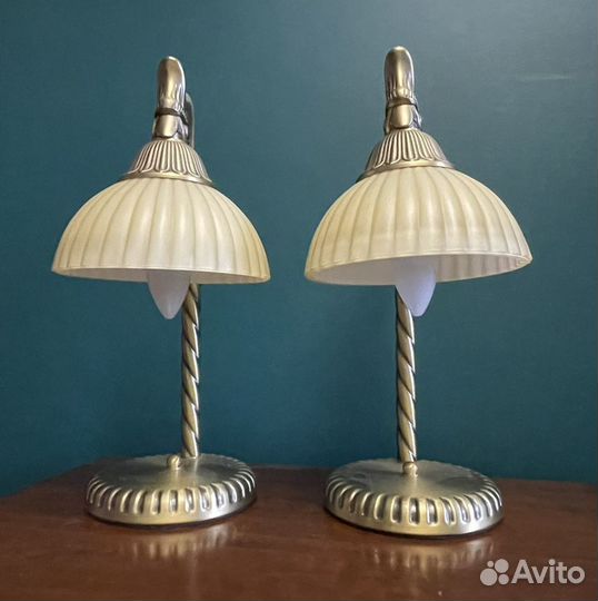 Лампа настольная Афродита бронза 2шт