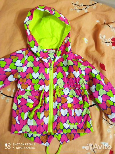 Ветровка для девочки