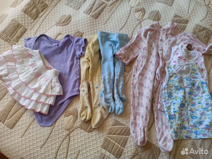 Детские вещи пакетом 6-18 месяцев для девочки