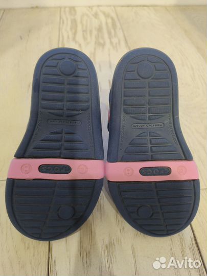 Сандалии crocs c8 для девочки