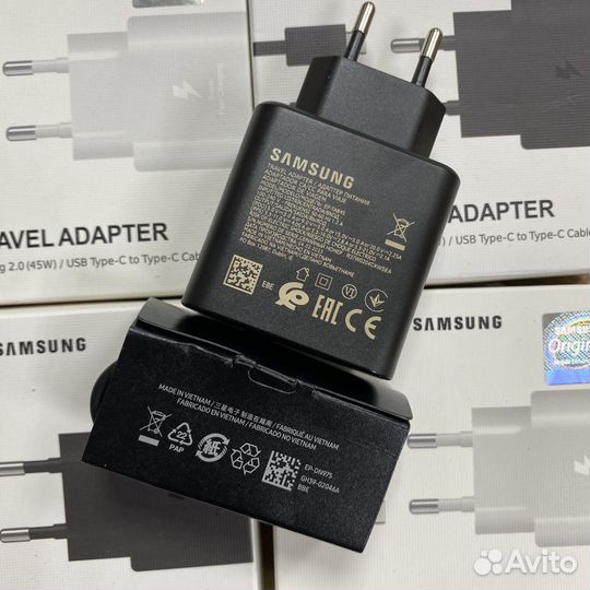 Зарядное устройство Samsung 45W+кабель