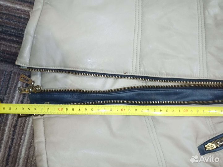 Кожаная куртка 46 48