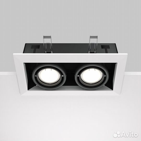 Встраиваемый светильник Metal Modern DL008-2-02-W