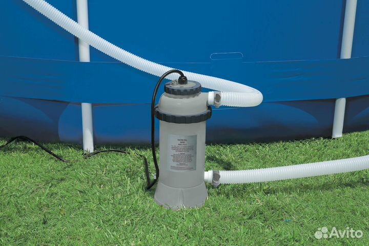 Проточный водонагреватель для бассейнов