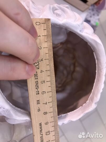 Кашпо ваза фигурная