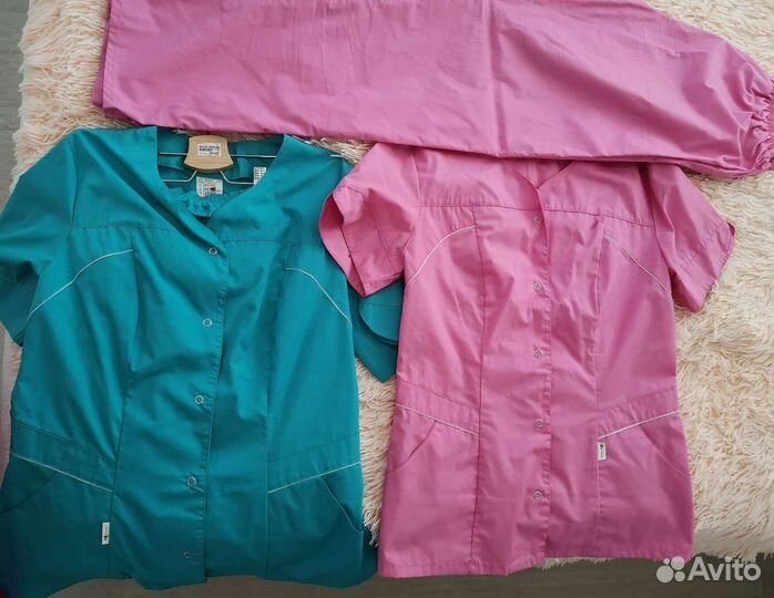 Медицинские халаты, рабочие костюмы, спецодежда