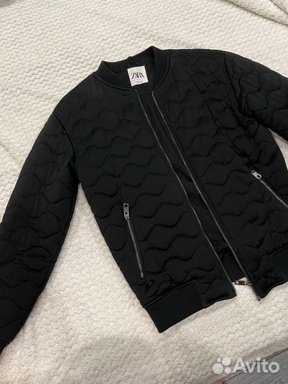 Бомбер мужской zara 46