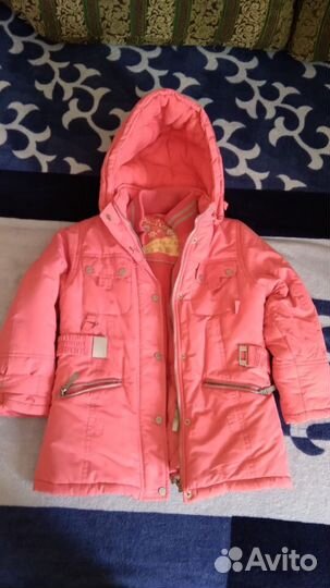 Тёплая куртка для девочек