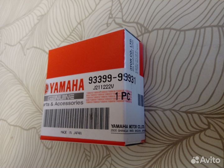 Руоевой подшипник траверсы для Yamaha 93399-99931
