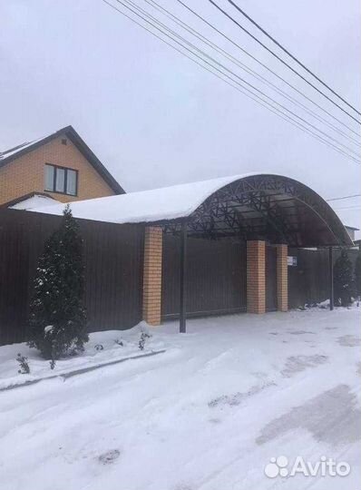 Забор из профнастила под ключ