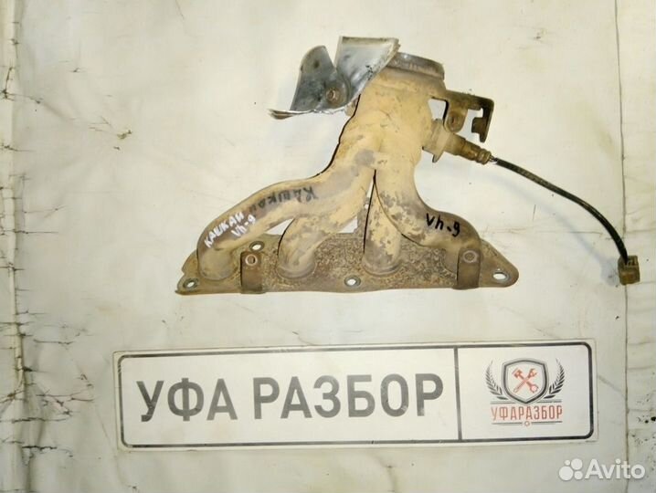 Коллектор выпускной +датчик кислородный Nissan Qas