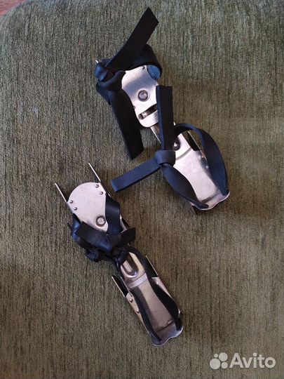 Коньки двухполосные детские