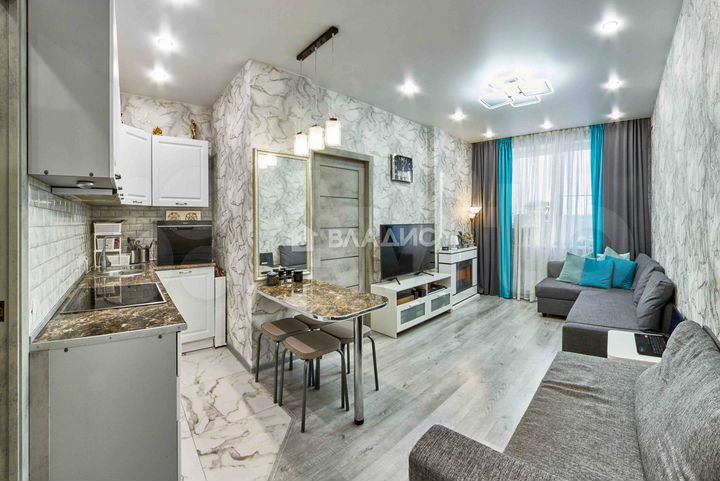 1-к. квартира, 40 м², 6/9 эт.