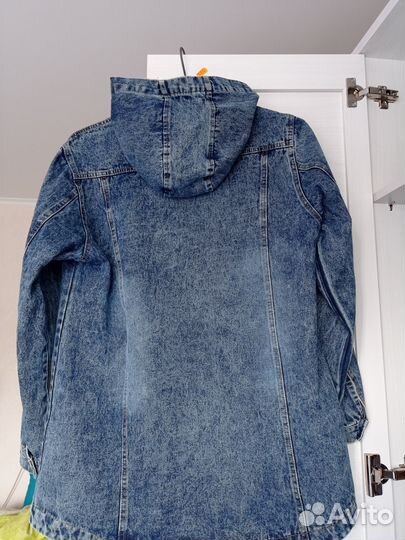 Джинсовая куртка 52р-р