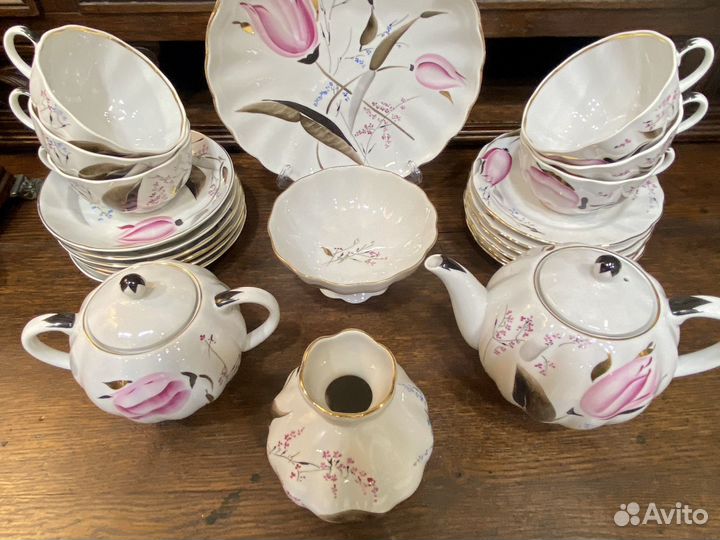 Чайный сервиз лфз фарфор