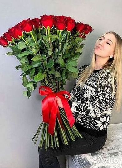 Метровые розы