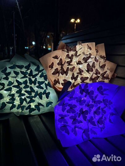 Букет из бабочек