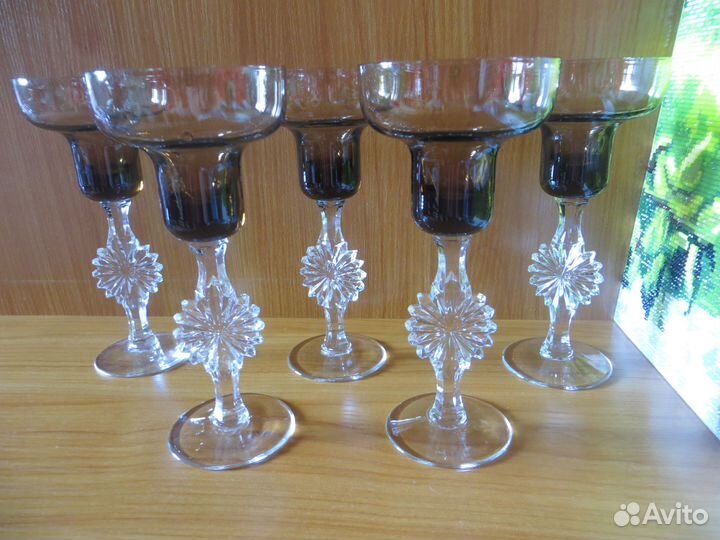 Бокалы для шампанского Подсвечники Гусь Хруста