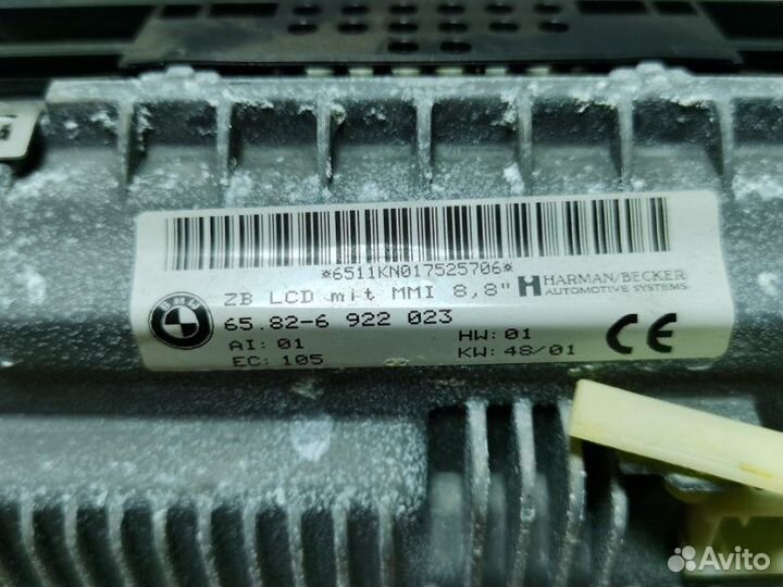 Дисплей Bmw 7-Series E65 N62B44 2001