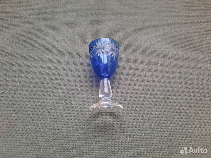 Хрустальные рюмки на ножке СССР
