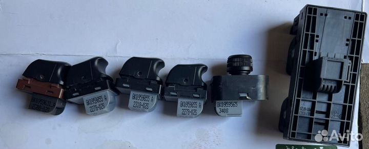 Кнопки стеклоподъемников audi a4 b8