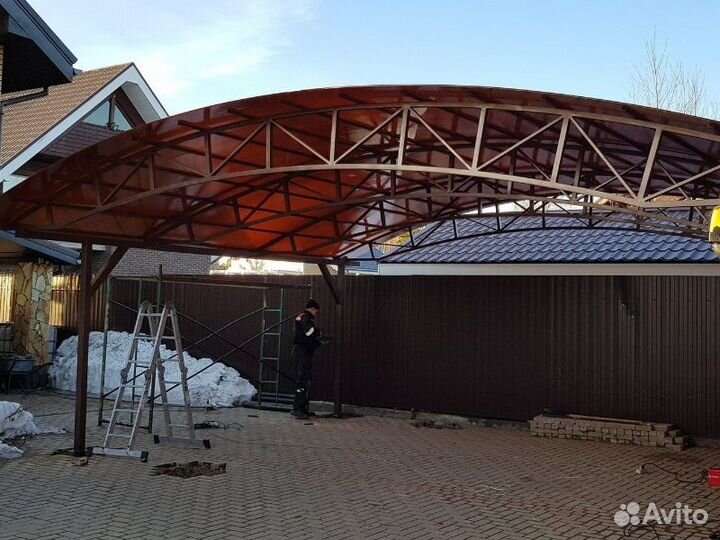 Навесы из поликарбоната
