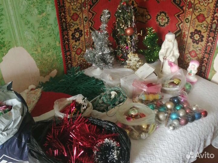 Елочные игрушки СССР