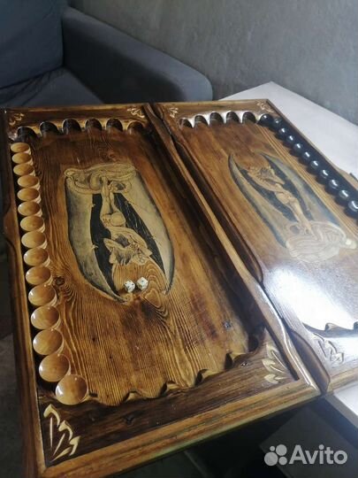 Нарды ручной работы