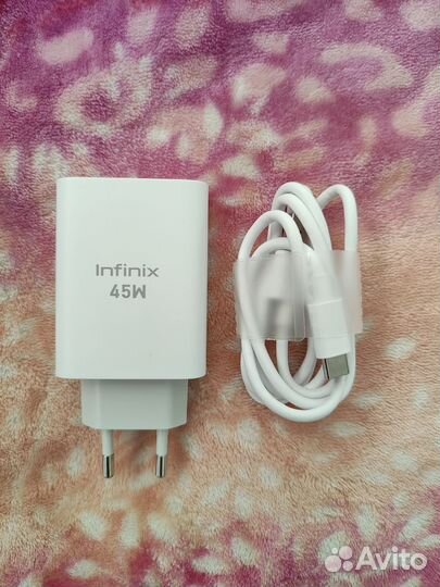 Оригинальное зу Infinix 45,33,18,10W. Honor 66,40W