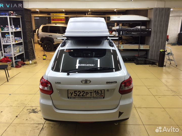 Автобокс Active M на крышу LADA Granta лифтбек