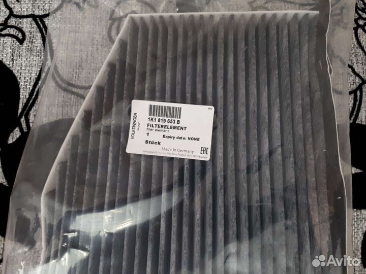 Фильтр салона VAG 1K1819653B