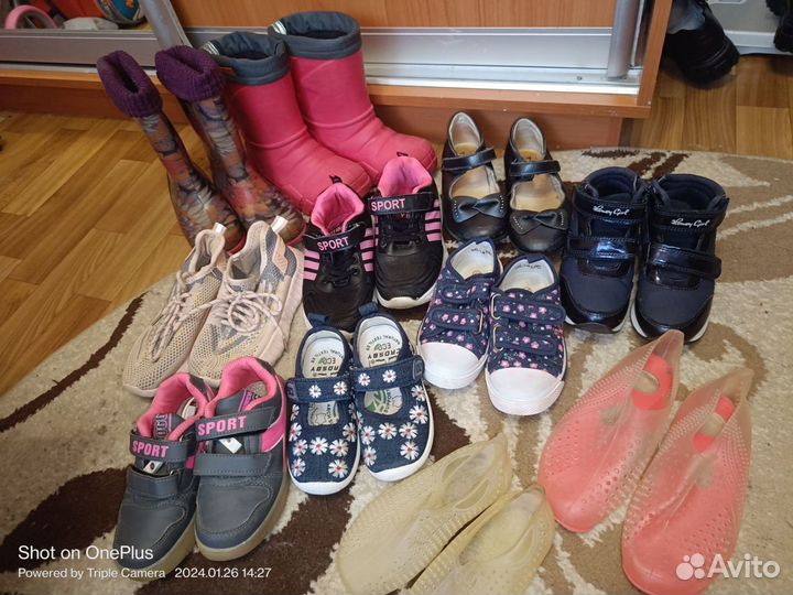 Обувь для девочки, размеры 24, 26, 28, 29, 30, 31