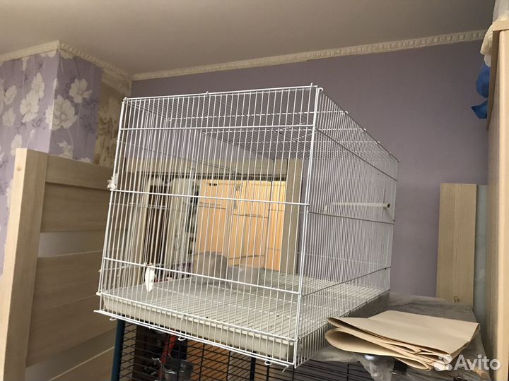 Большая клетка для птиц попугая