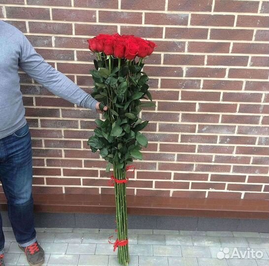 Высокие розы Букеты с доставкой