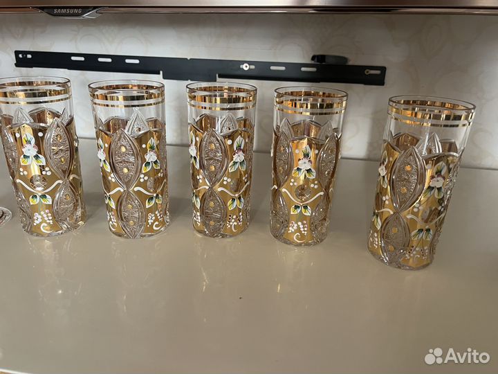 Хрустальные рюмки