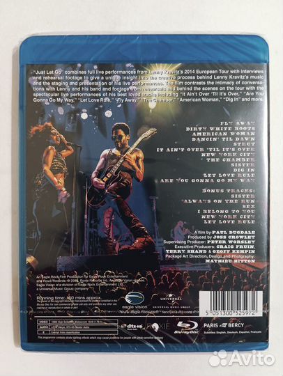 Blu-Ray Lenny Kravitz - Just Let GO Live EU